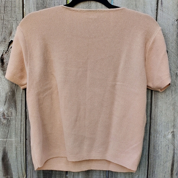 minimalistic / neutral vintage top - Picture 4 of 4